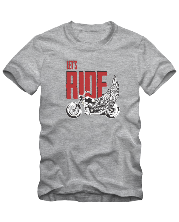 Marškinėliai Let's ride Marškinėliai Let's ride